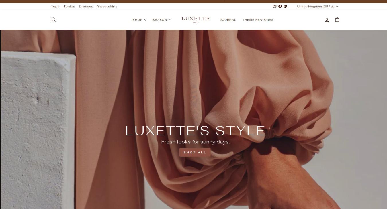 Shopify Impulse Theme